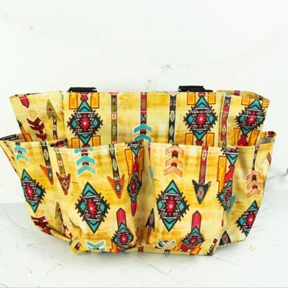 Ngil Handbags - AMARILLO ARROWS ORGANIZER TOTE